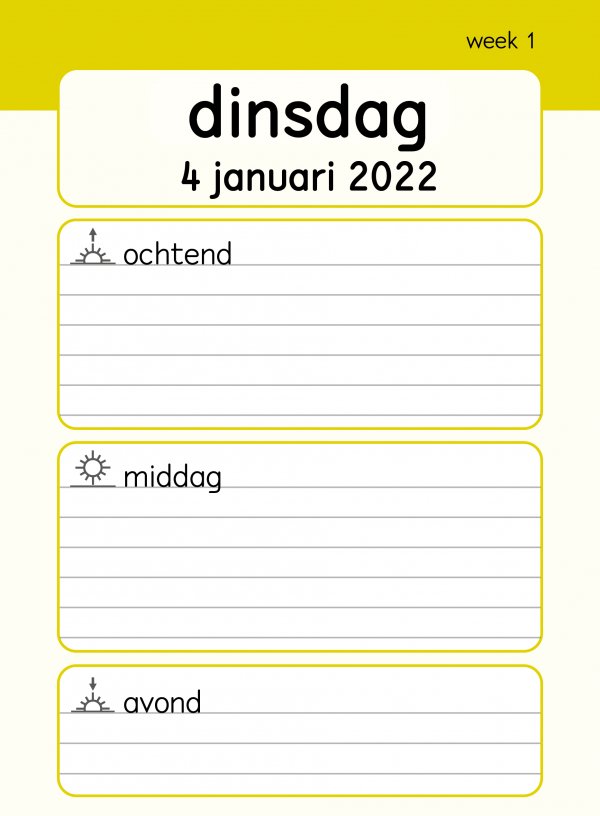 Daginzicht agenda 2022 - Afbeelding 7