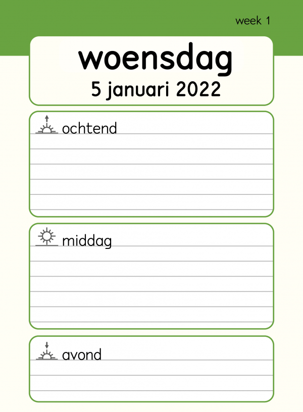 Daginzicht agenda 2022 - Afbeelding 8