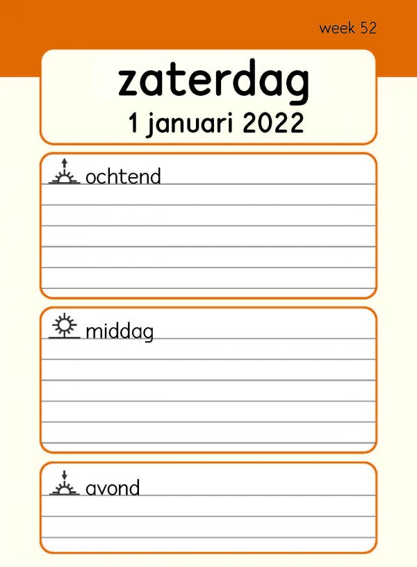 Daginzicht agenda 2022 - Afbeelding 16