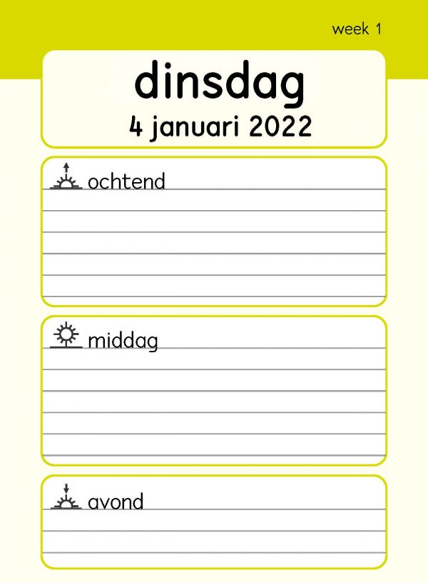 Daginzicht agenda 2022 - Afbeelding 13