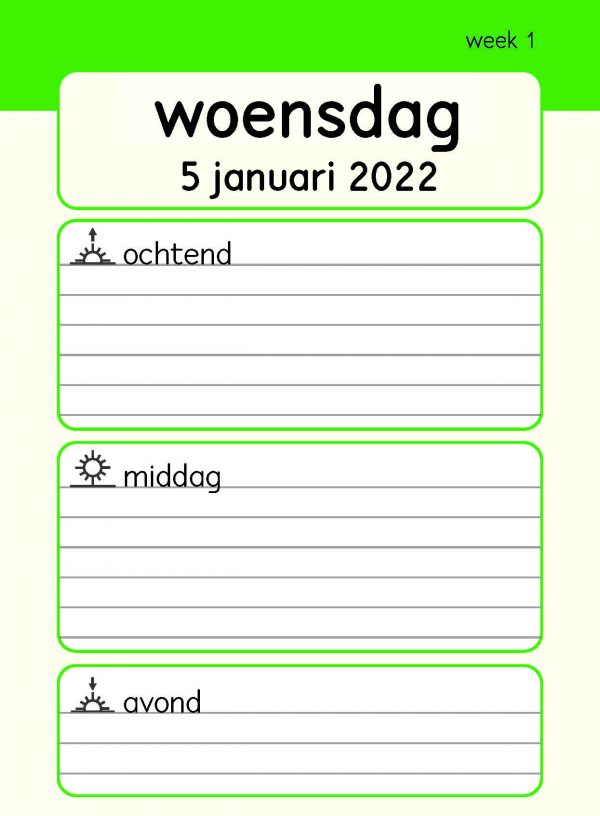 Daginzicht agenda 2022 - Afbeelding 14