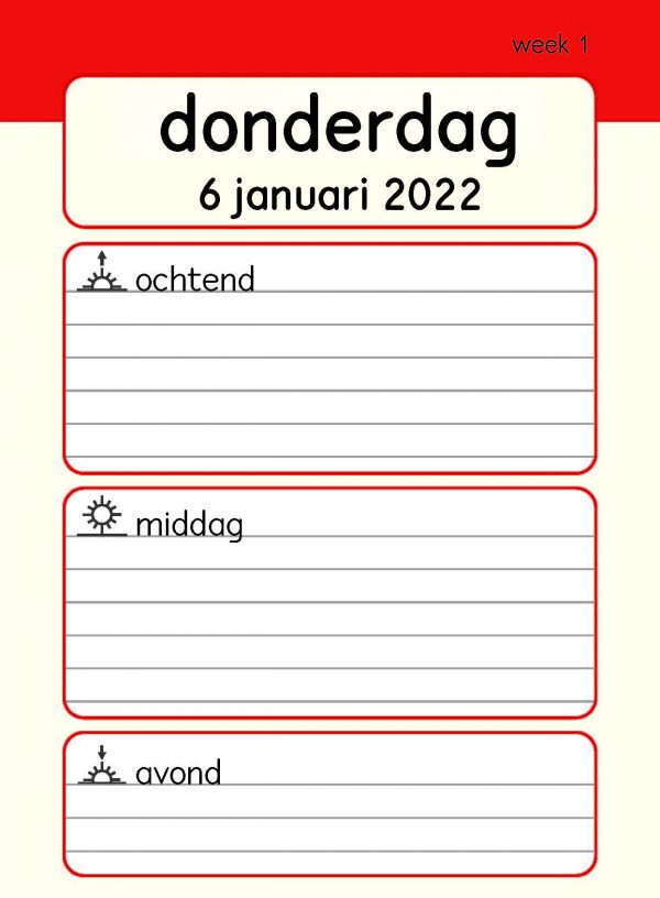 Daginzicht agenda 2022 - Afbeelding 9